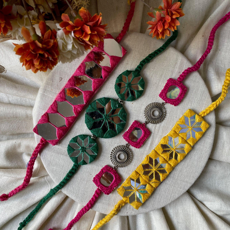 Mirror Work Necklace