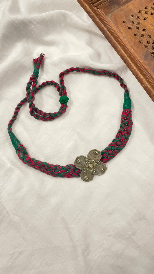 Vintage 2paisa coin necklace