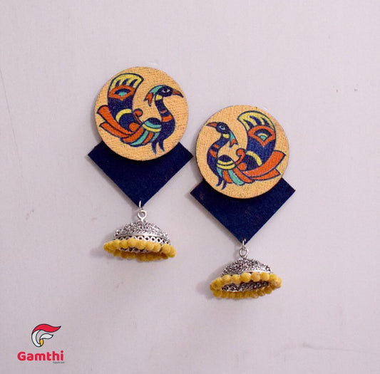 Morni Painted Earring