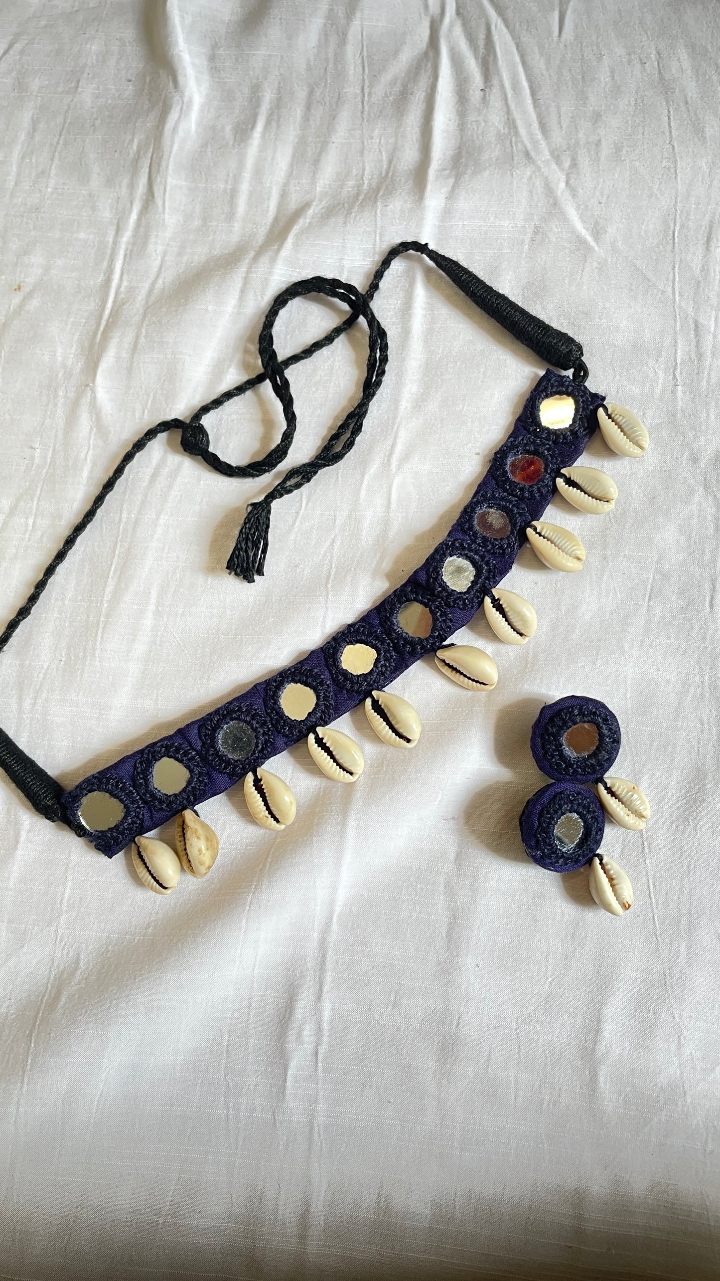 Shisha Mirror Necklace