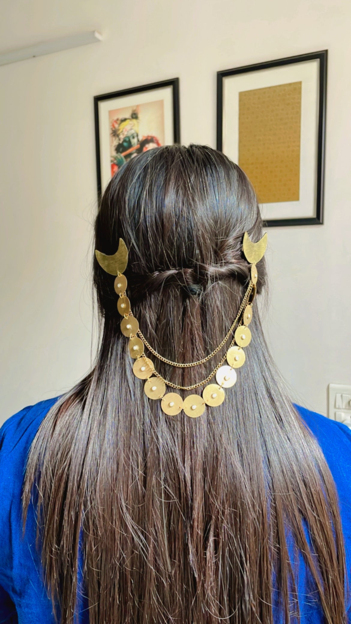 Chandra Hair Brooch