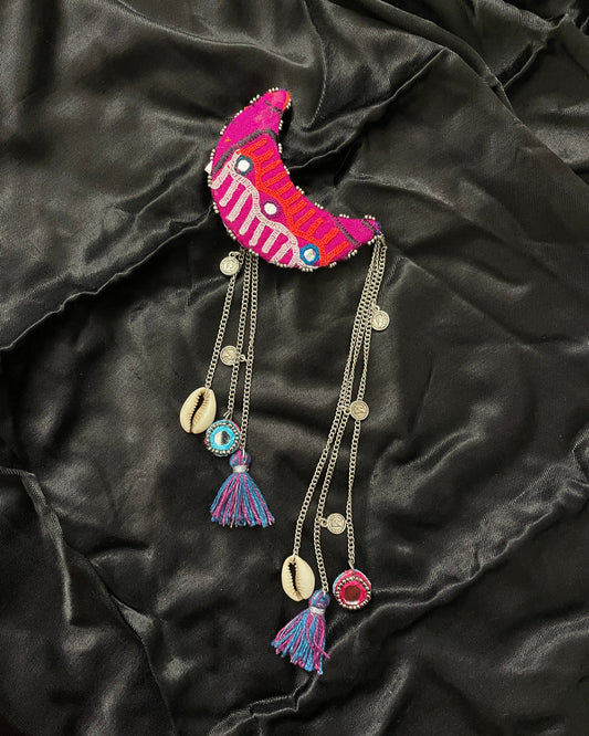 Bohemian Moon Vintage Clip By Gamthi Fashion