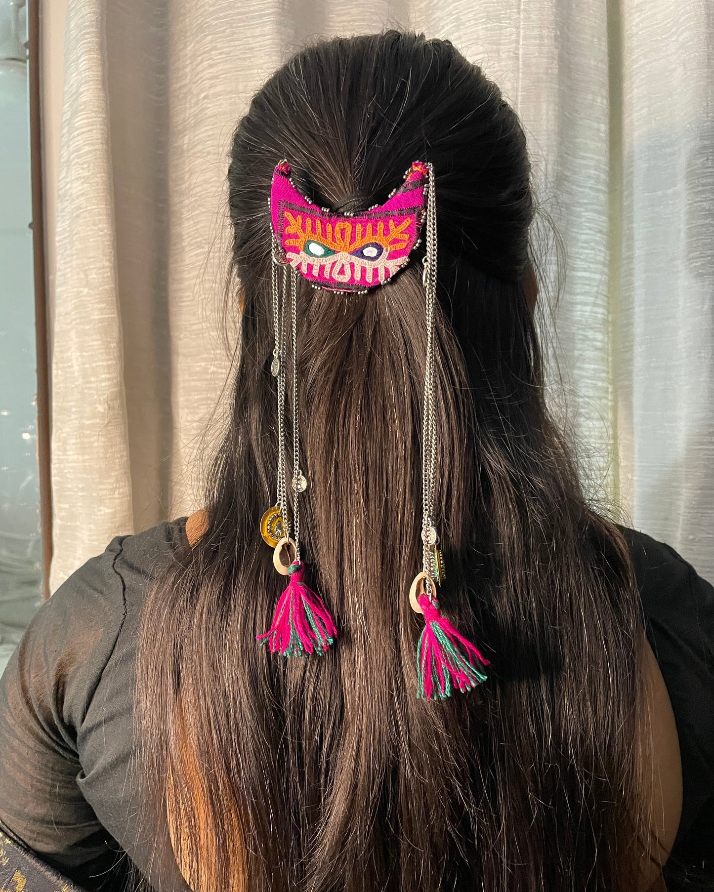 Bohemian Moon Vintage Clip (GFP2) By Gamthi Fashion