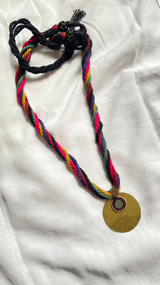 Rangbaari Brass Necklace