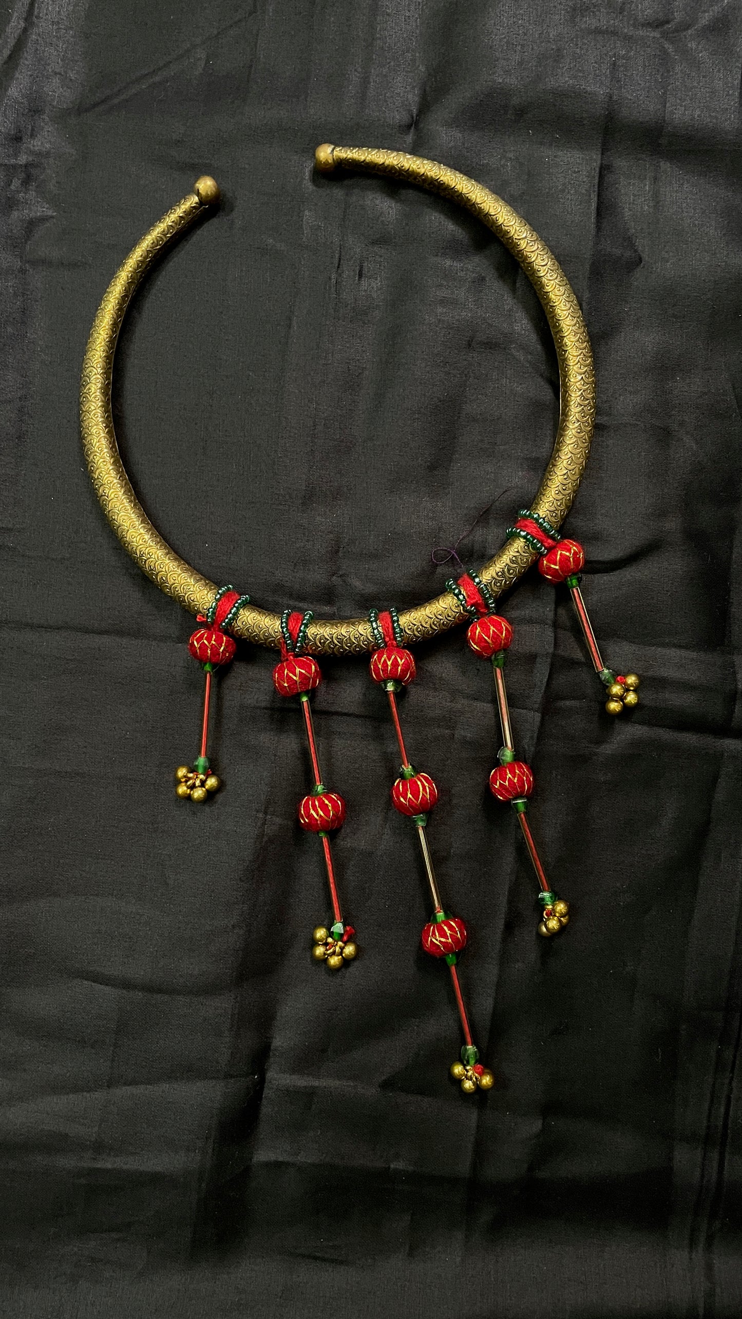 Ghungroo Baali Vintage Necklace By Gamthi Fashion