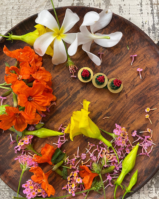 Moh Brass Hair Clip (GPF42)