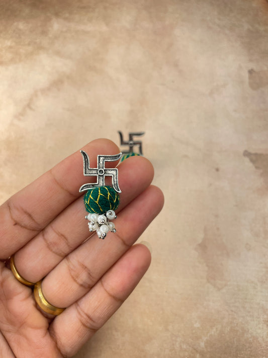Swastik Earring