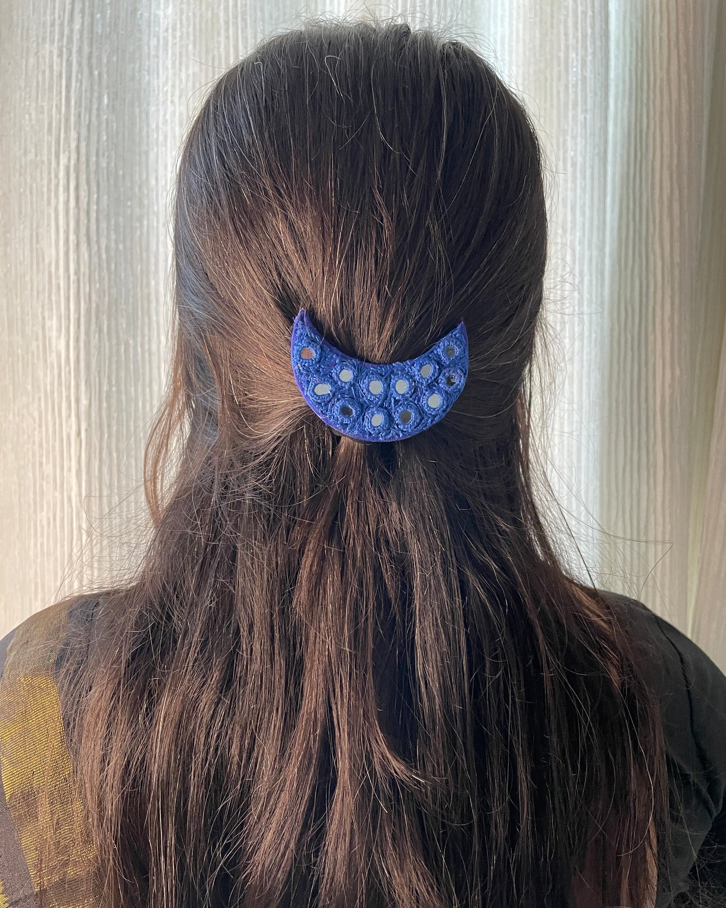 Blue Shisha Work Moon Clip (GFP14)