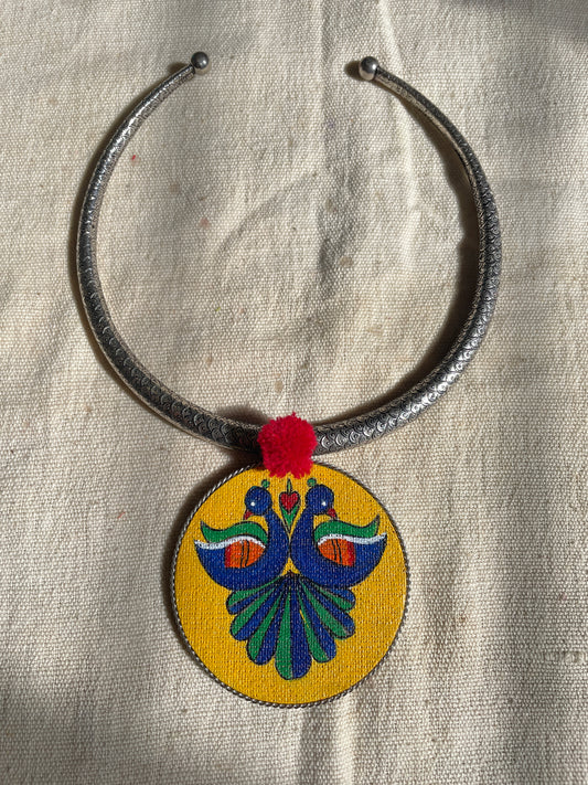 Morni Hand-Painted Necklace