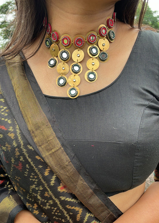 Maharani Brass Necklace