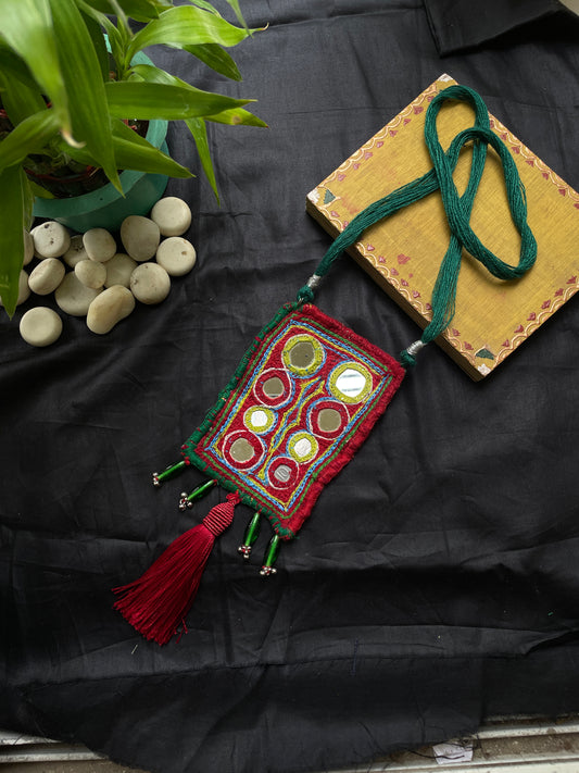 Mehndi Mirror Vintage Necklace