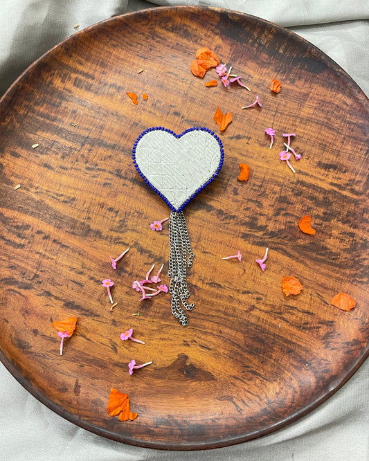 MoonKiss Heart Hair Clip 1 By Gamthi Fashion