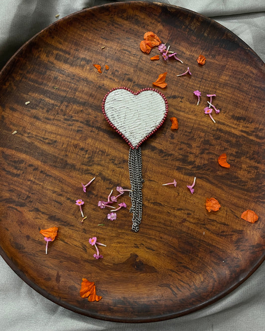 MoonKiss Heart Hair Clip 2 By Gamthi Fashion