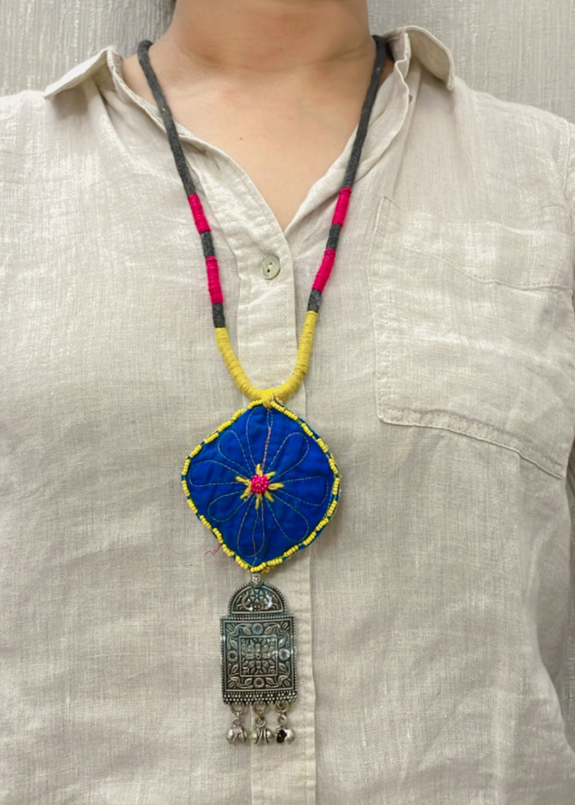 Neel Jharokha Vintage Necklace By Gamthi Fashion