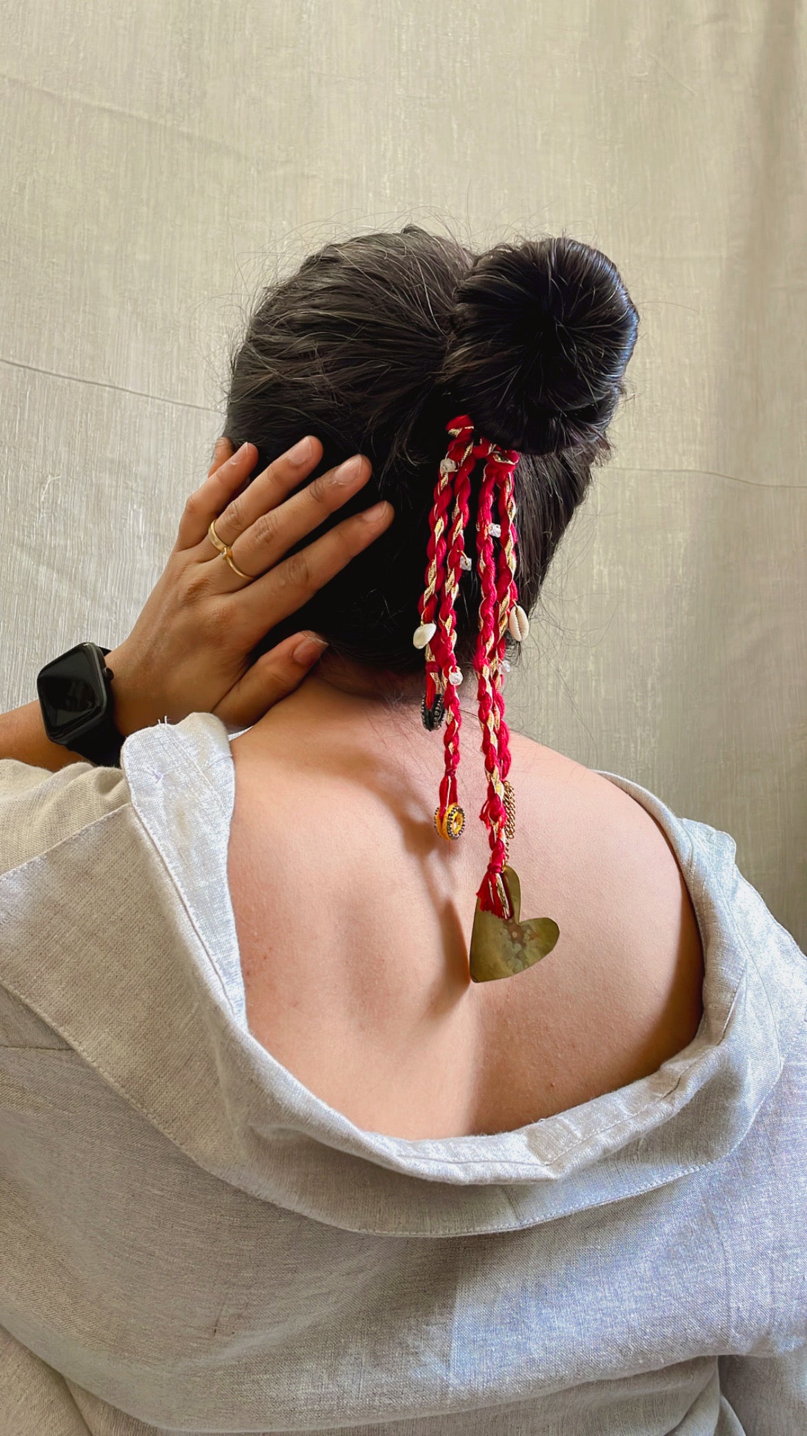Redes Heart Hair Band (GFP28)
