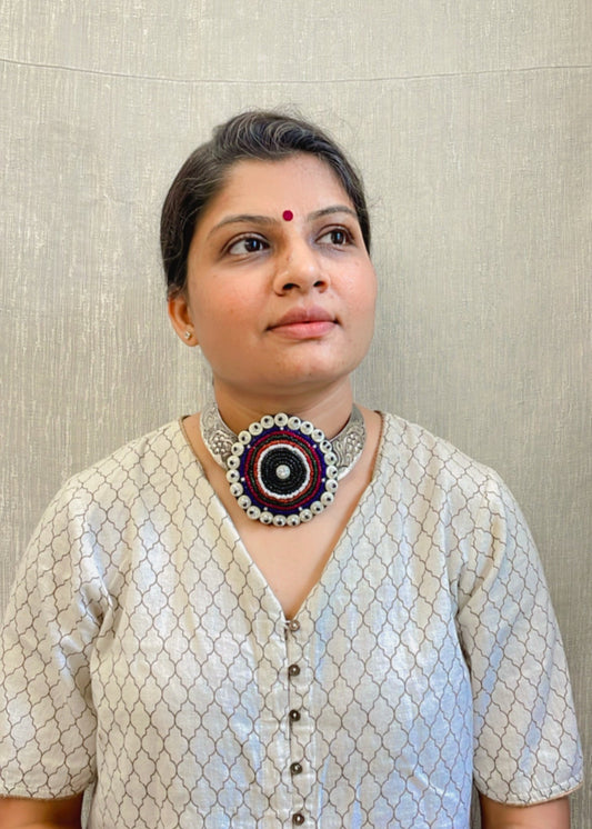 Raktamandal Vintage Neckless By Gamthi Fashion