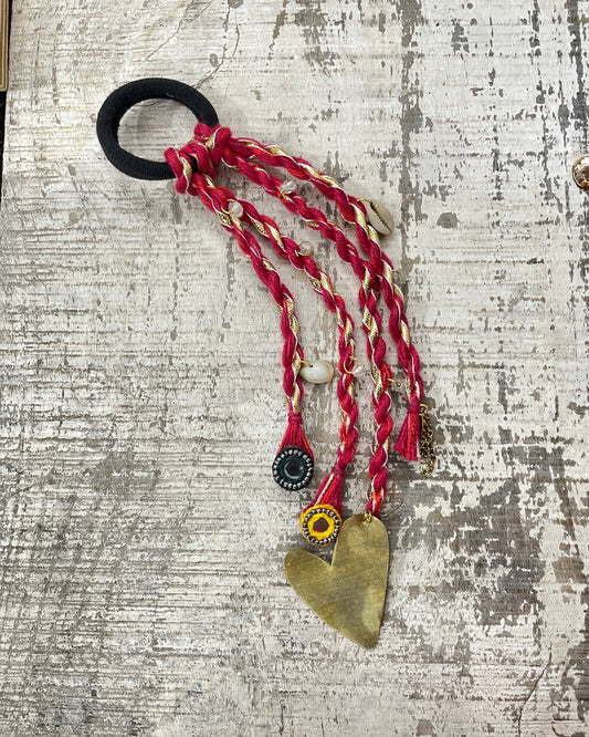 Redes Heart Hair Band By Gamthi Fashion