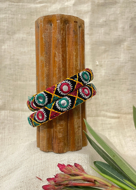 Tribal Charm Bangles By Gamthi Fashion