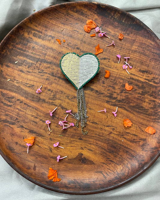 Twilight Heart Hair Clip By Gamthi Fashion