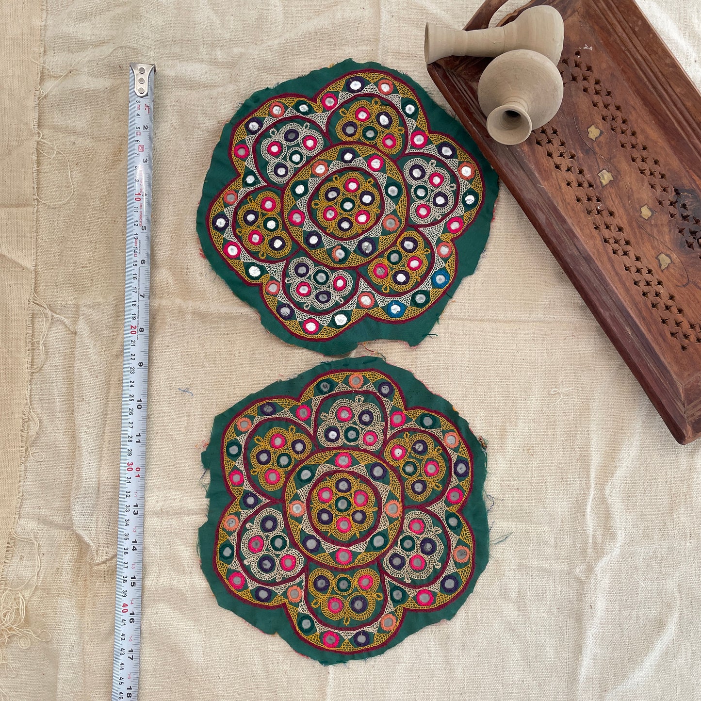 Vintage Kutchi Patch - 10 By Gamthi Fashion