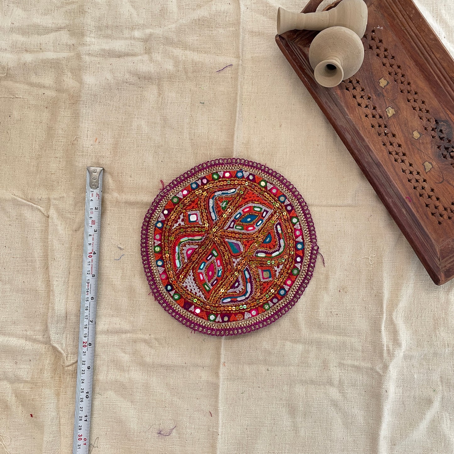 Vintage Kutchi Patch - 20 By Gamthi Fashion