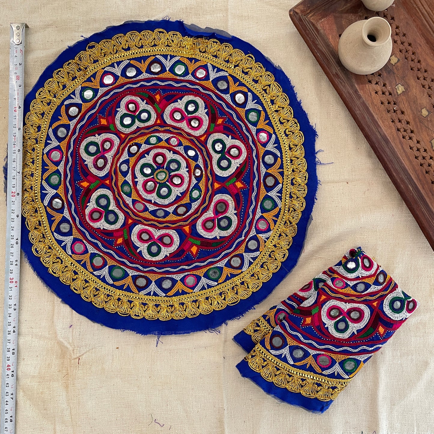 Vintage Kutchi Patch - 98 By Gamthi Fashion