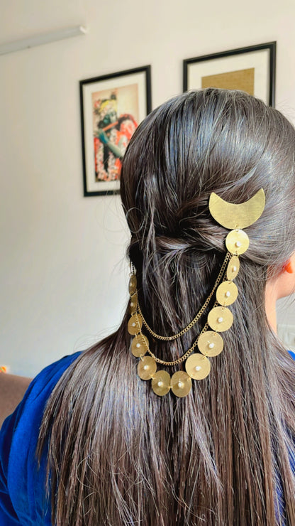 Chandra Hair Brooch