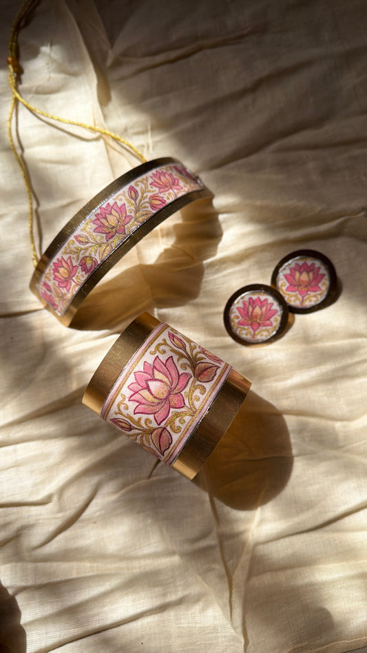 Kamal full set (necklace, earrings, handcuff)