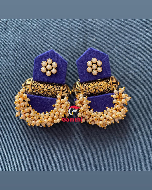 Roop Fabric Earrings