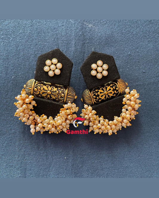 Roop Fabric Earrings