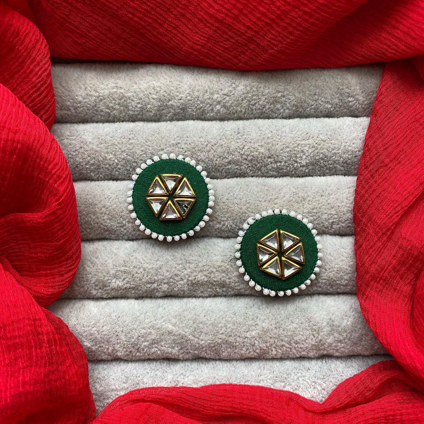 Kudan Stud  Earrings