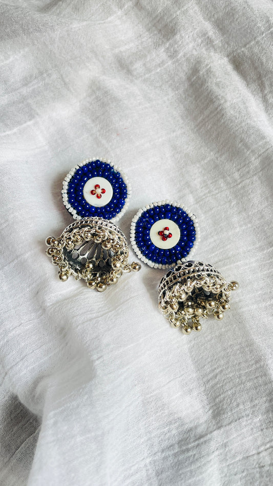 Pearl Jhumka Earrings