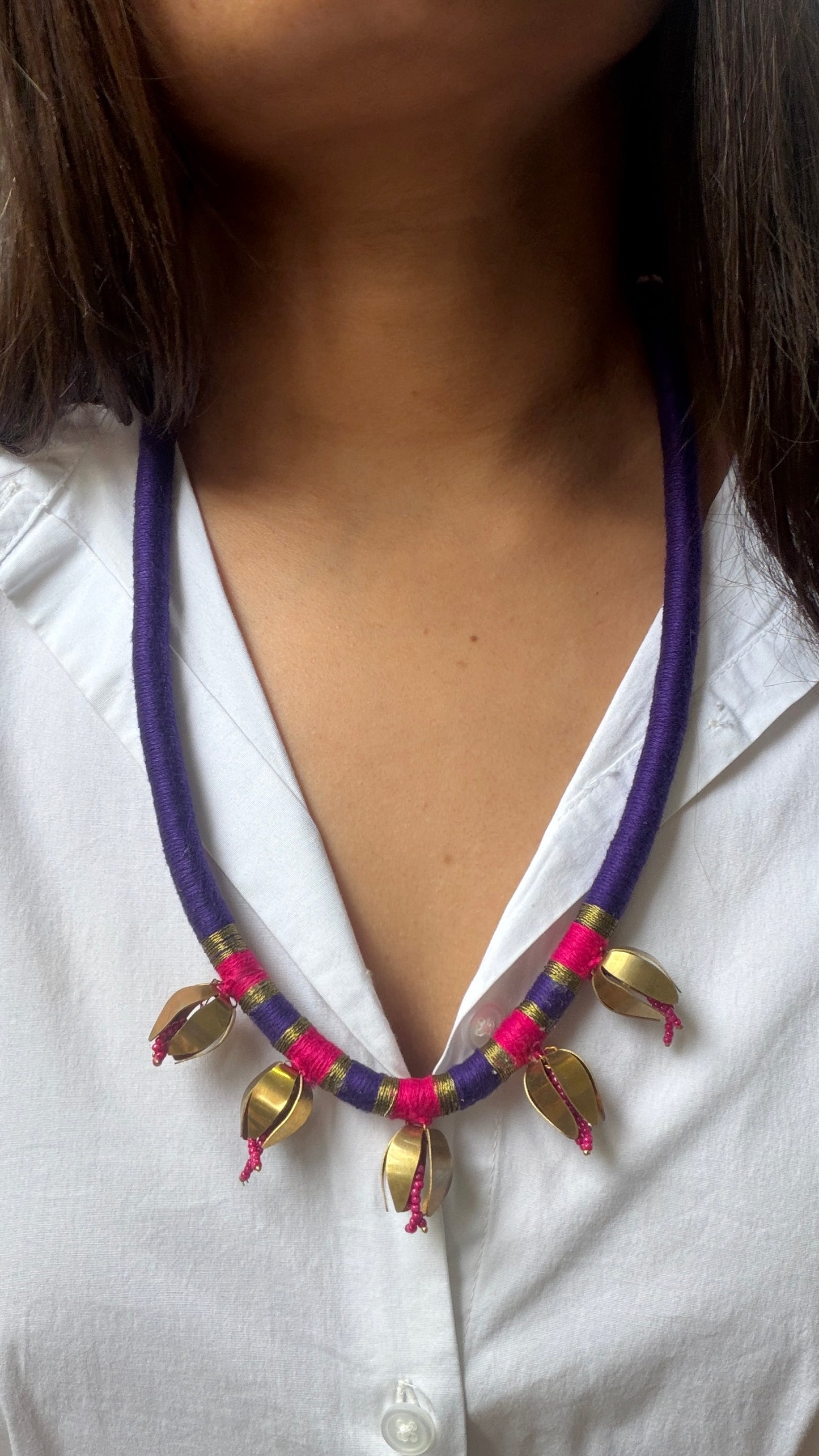 Kamal kali necklace