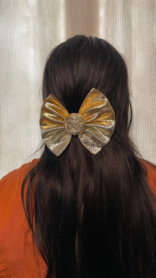 Twilight Flower Hair Bow