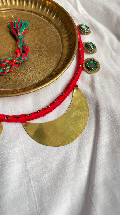 Chandra ishq Brass Necklace