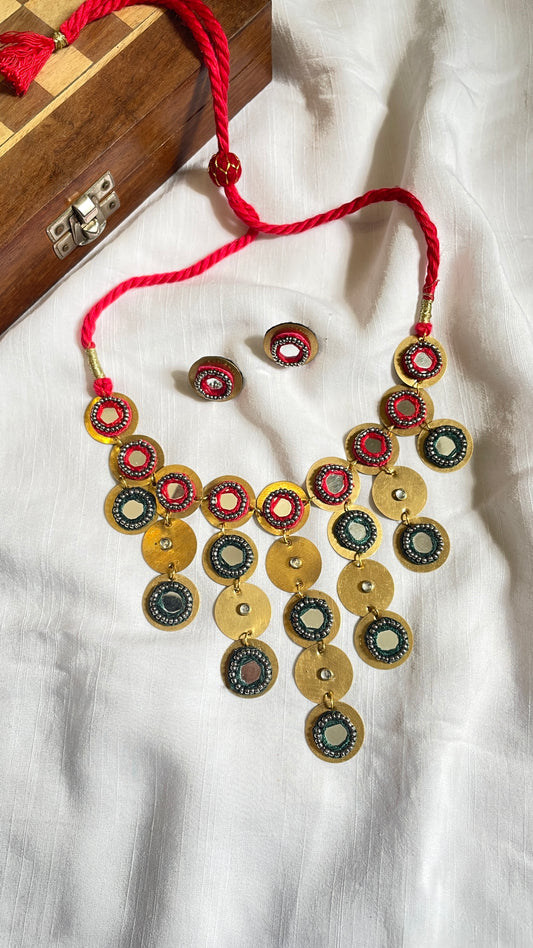 Maharani Brass Necklace