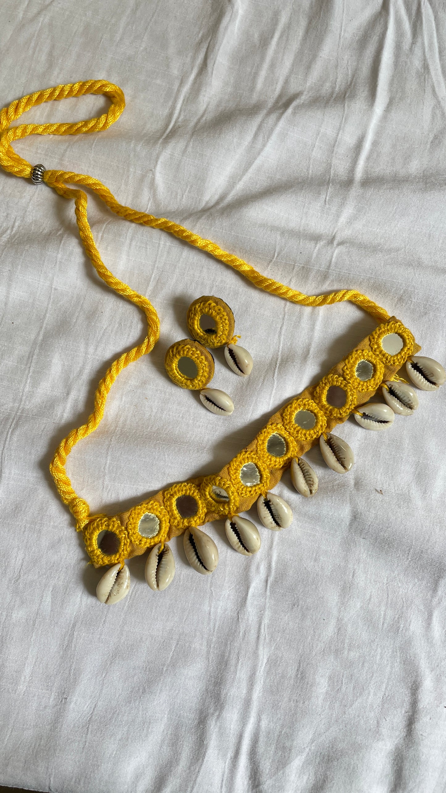 Shisha Mirror Necklace
