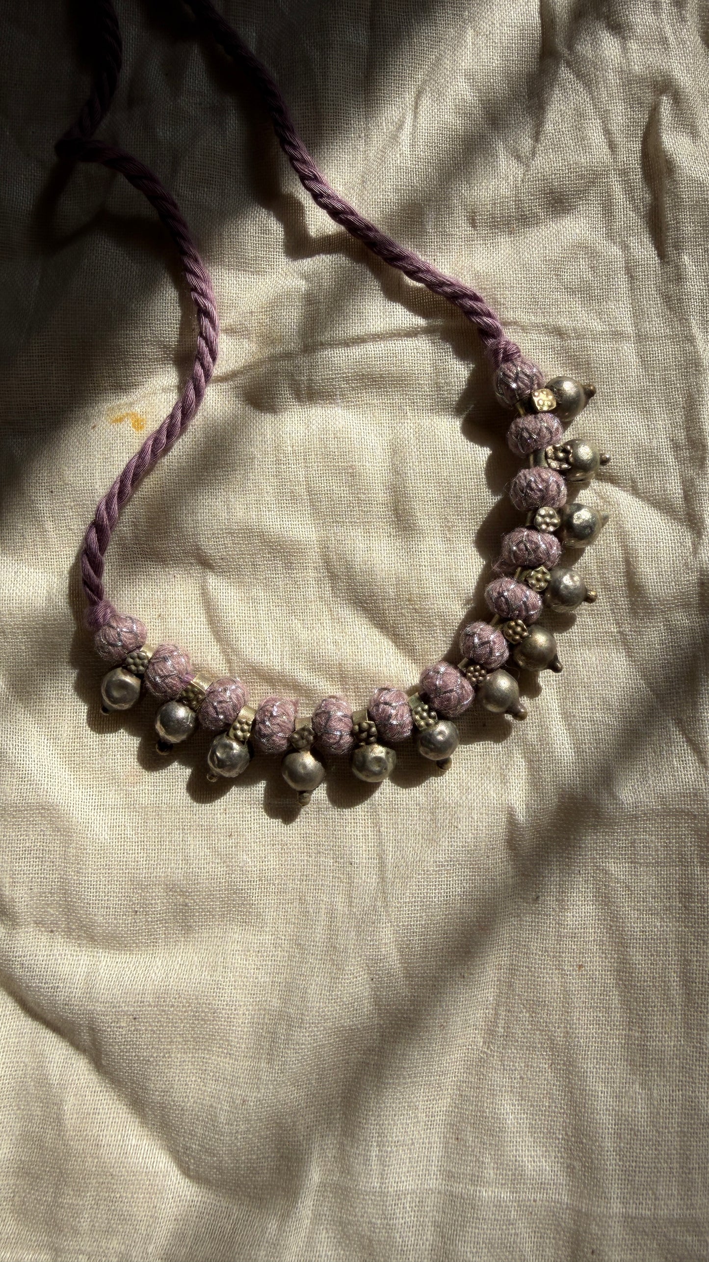 Lilac vintage  choker