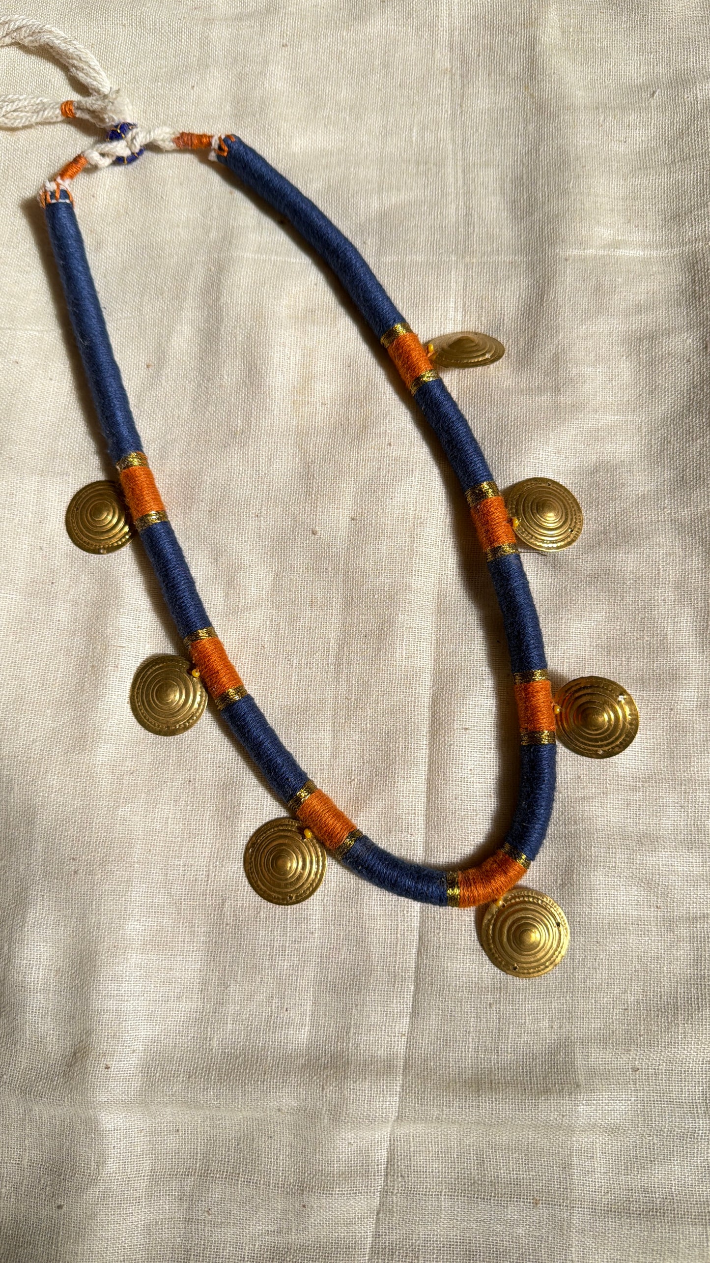 Coin kathhai necklace