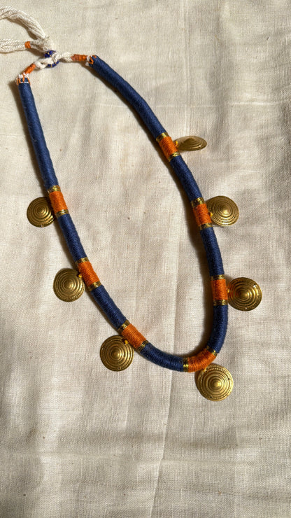 Coin kathhai necklace