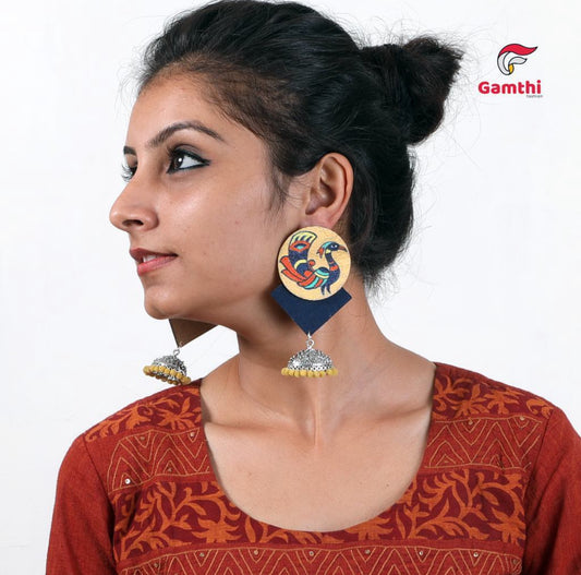 Morni Painted Earring