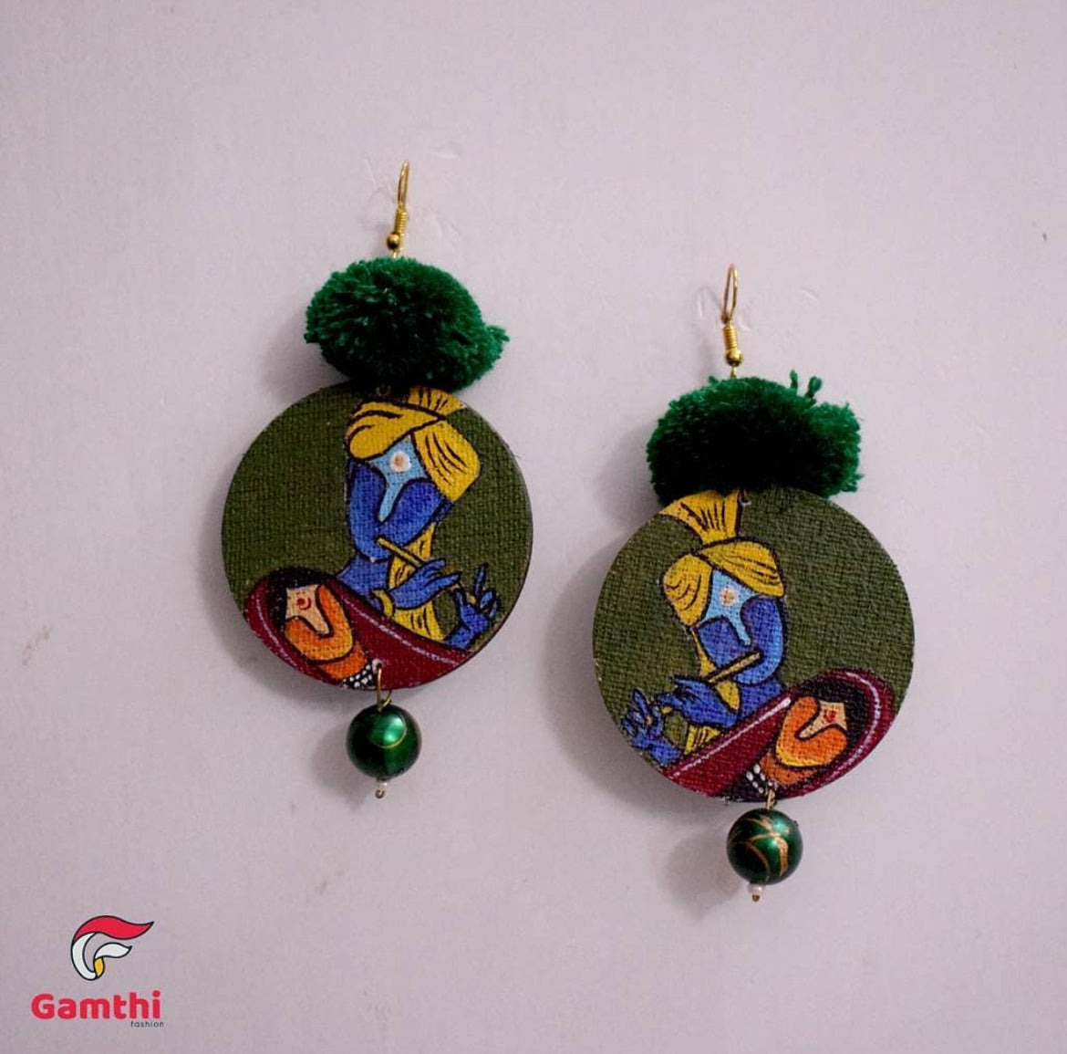 Kahna Painted Earring