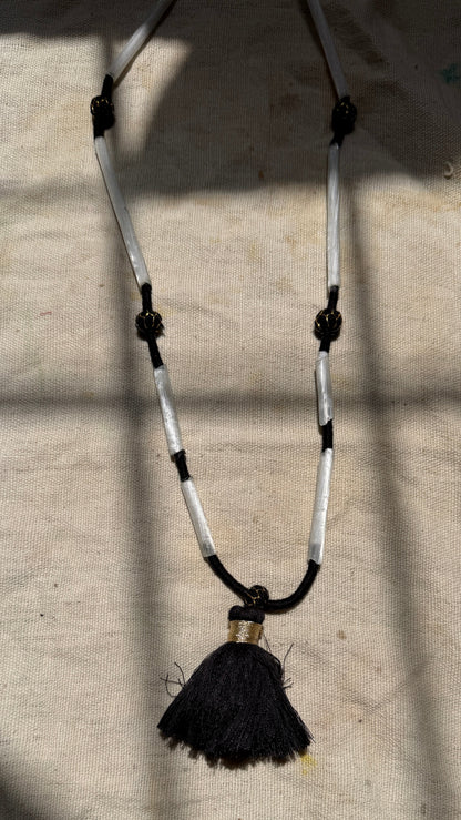 Black vintage necklace