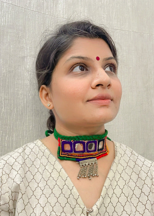 Banarasi Baag Vintage Necklace By Gamthi Fashion