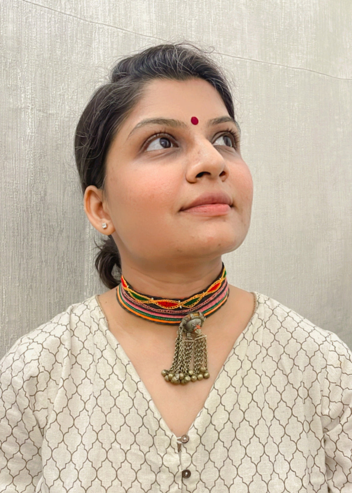 Bandhani Vintage Neckless By Gamthi Fashion