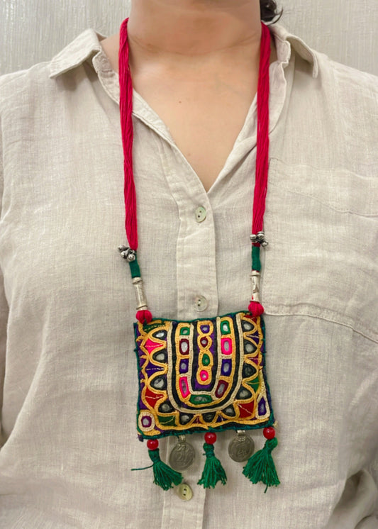 Bazaar Bloom Vintage Necklace By Gamthi Fashion