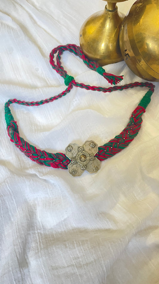 Vintage 2paisa coin necklace