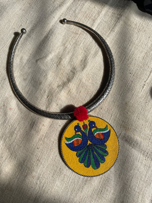 Morni Hand-Painted Necklace