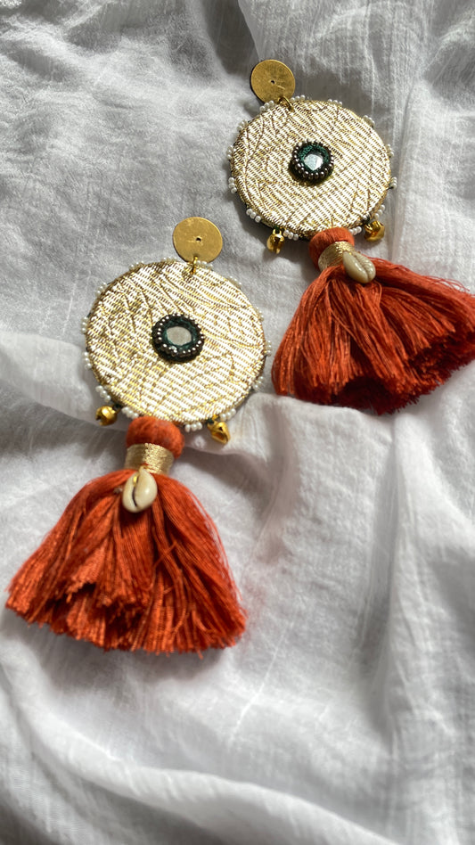 Goldi tassel  Earring