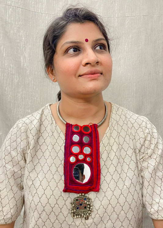 Drama Drop Vintage Necklace By Gamthi Fashion